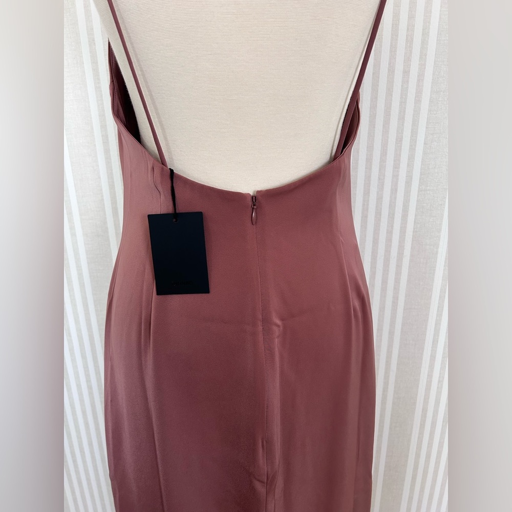 NBD Malia Midi Slip Dress in Mauve Women’s Size Medium NWT Low Back - Picture 10 of 14